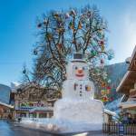 Der Riesen Schneemann in Wagrain 2018